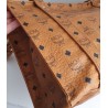 MCM Shopper Medium Heritage Cognac Canvas.