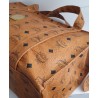 MCM Shopper Medium Heritage Cognac Canvas.