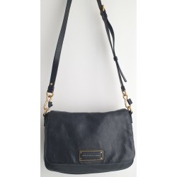 Marc Jacobs Crossbody Tasche Soft Leder Schwarz