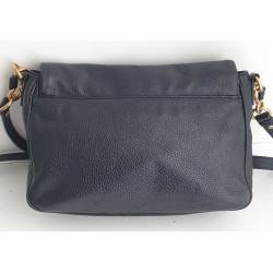 Marc Jacobs Crossbody Tasche Soft Leder Schwarz