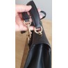 Coach Henkel/Crossbody Tasche Canvas Leder Braun-Schwarz