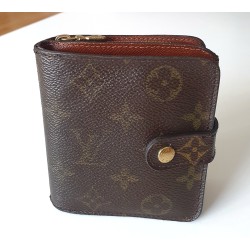 Louis Vuitton Portemonnaie Compact Zipped Canvas