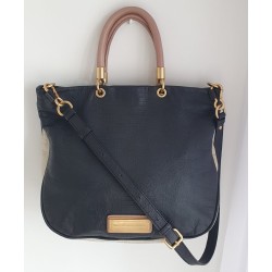 Marc Jacobs Henkel/Umhängetasche Rosa/Schwarz/Beige