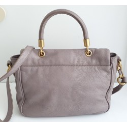 Marc By Marc Jacobs Henkel/Crossbody Tasche Taupe/Rosa Leder