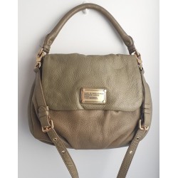 Marc by Marc Jacobs Henkeltasche / Crossbody-Tasche Soft Leder Khaki-Olivgrün