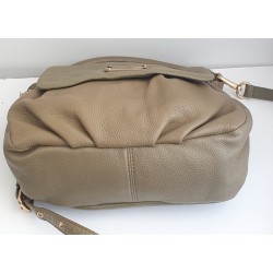 Marc by Marc Jacobs Henkeltasche / Crossbody-Tasche Soft Leder Khaki-Olivgrün