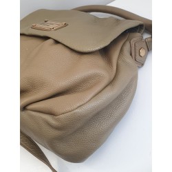 Marc by Marc Jacobs Henkeltasche / Crossbody-Tasche Soft Leder Khaki-Olivgrün