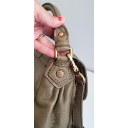 Marc by Marc Jacobs Henkeltasche / Crossbody-Tasche Soft Leder Khaki-Olivgrün