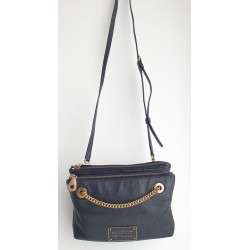 Marc Jacobs Kette Crossbody Tasche Soft Leder Schwarz