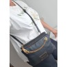 Marc Jacobs Kette Crossbody Tasche Soft Leder Schwarz