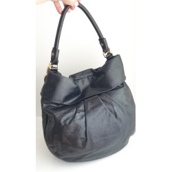 Marc by Marc Jacobs Henkelt/Beutel Tasche Soft Leder Schwarz