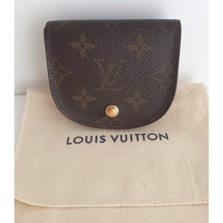 Louis Vuitton Gousset Coin Purse Monogram Canvas M61970