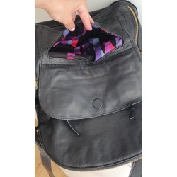 Marc by Marc Jacobs Natascha Crossbody Tasche aus Softleder Schwarz
