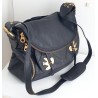 Marc by Marc Jacobs Natascha Crossbody Tasche aus Softleder Schwarz