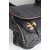 Marc by Marc Jacobs Natascha Crossbody Tasche aus Softleder Schwarz
