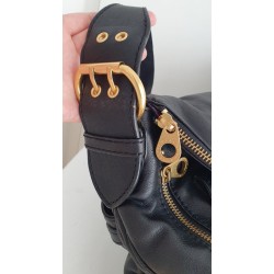 Marc by Marc Jacobs Natascha Crossbody Tasche aus Softleder Schwarz
