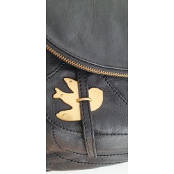 Marc by Marc Jacobs Natascha Crossbody Tasche aus Softleder Schwarz