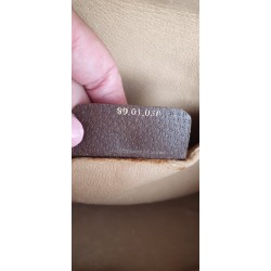 Gucci Vintage Clutch/Crossbody Tasche Leder Braun