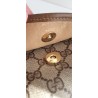 Gucci Vintage Clutch/Crossbody Tasche Leder Braun