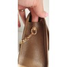 Gucci Vintage Clutch/Crossbody Tasche Leder Braun