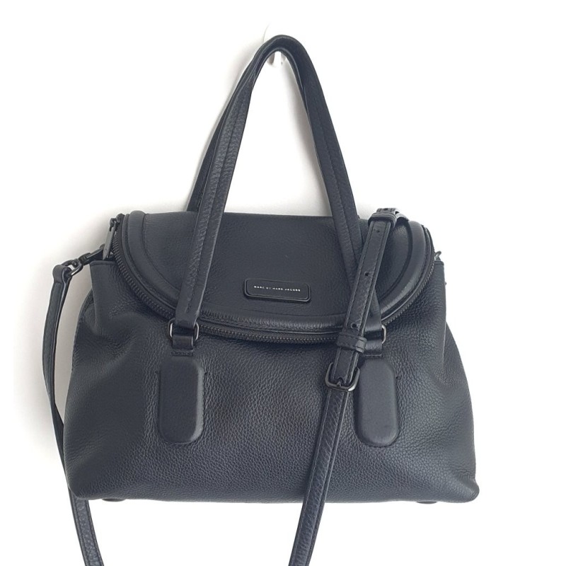 Marc by Marc Jacobs Natascha Crossbody Tasche aus Leder Schwarz