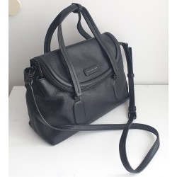 Marc by Marc Jacobs Natascha Crossbody Tasche aus Leder Schwarz