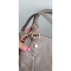 Marc Jacobs Henkel/Umhängetasche Medium Taupe-Beige