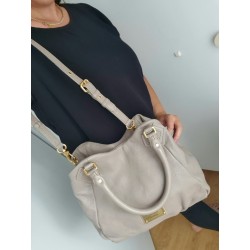 Marc Jacobs Henkel/Umhängetasche Medium Taupe-Beige