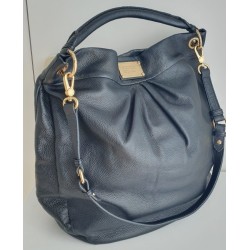 Marc Jacobs Henkel/Umhängetasche Softleder Gross Schwarz