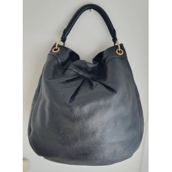 Marc Jacobs Henkel/Umhängetasche Softleder Gross Schwarz