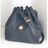 MCM Beuteltasche Medium – Klassik Schwarz Vinyl