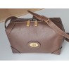 Gucci Vintage Umhängetasche Dunkelbraun (Chocolate) Leder