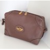 Gucci Vintage Umhängetasche Dunkelbraun (Chocolate) Leder