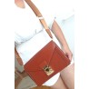 Louis Vuitton Epi Sellier Dragonne Clutch Epi Leder Cognac M52618