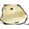MCM Shopper/Reisetasche Weiss-Dunkelblau Gross GM