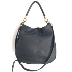 Marc Jacobs Henkel/Umhängetasche Softleder Schwarz