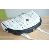MCM Shopper/Reisetasche Weiss-Dunkelblau Gross GM