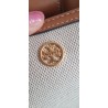 Tory Burch Tote Bag Textilgewebe Canvas in einem hellen Naturton