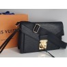 Louis Vuitton Epi Sellier Dragonne Clutch/Crossbody Epi Leder Schwarz M52618