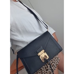 Louis Vuitton Epi Sellier Dragonne Clutch/Crossbody Epi Leder Schwarz M52618