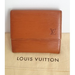 Louis Vuitton Elise Portemonnaie Unisex Epi Leder Kenian