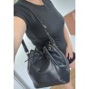 Louis Vuitton Petit Sac Noé Epi mit D-Ring Schwarz.