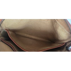 MCM Vintage Crossbody Tasche Cognac Canvas