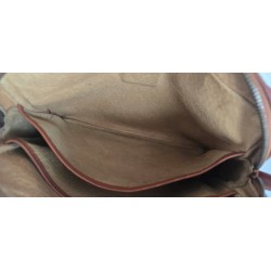 MCM Vintage Crossbody Tasche Cognac Canvas