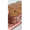 MCM Vintage Crossbody Tasche Cognac Canvas