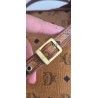 MCM Vintage Crossbody Tasche Cognac Canvas
