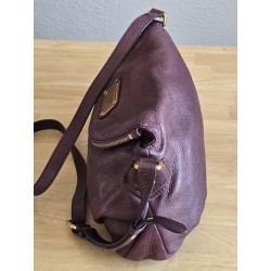 Marc By Marc Jacobs Natasha Medium Violet Leder