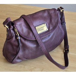 Marc By Marc Jacobs Natasha Medium Violet Leder
