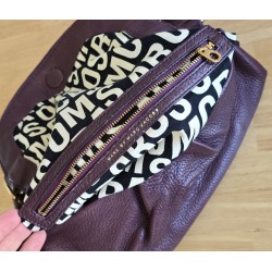 Marc By Marc Jacobs Natasha Medium Violet Leder