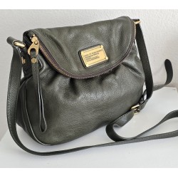 Marc By Marc Jacobs Natasha Medium Dunkelolivgrün Leder